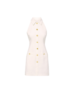 Roxanne Stretch-Linen Mini Dress