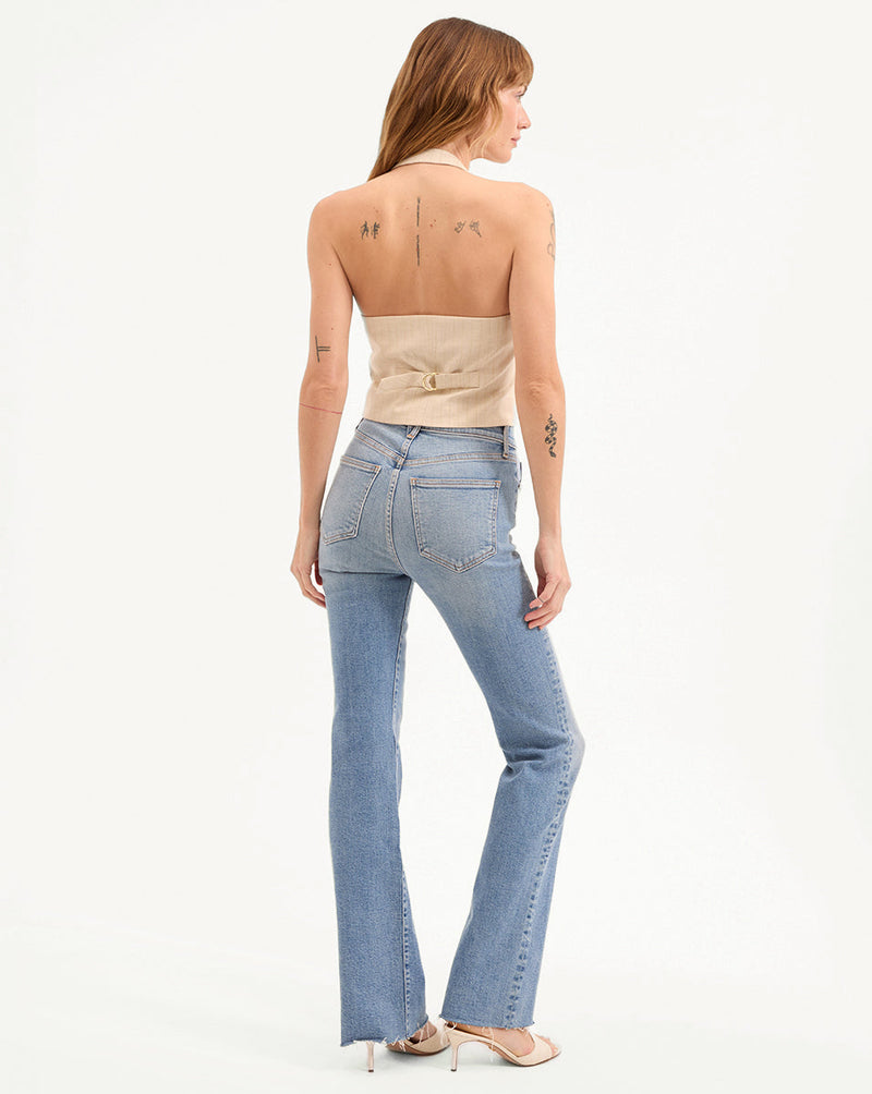 Arabella Metallic Pinstripe Vest