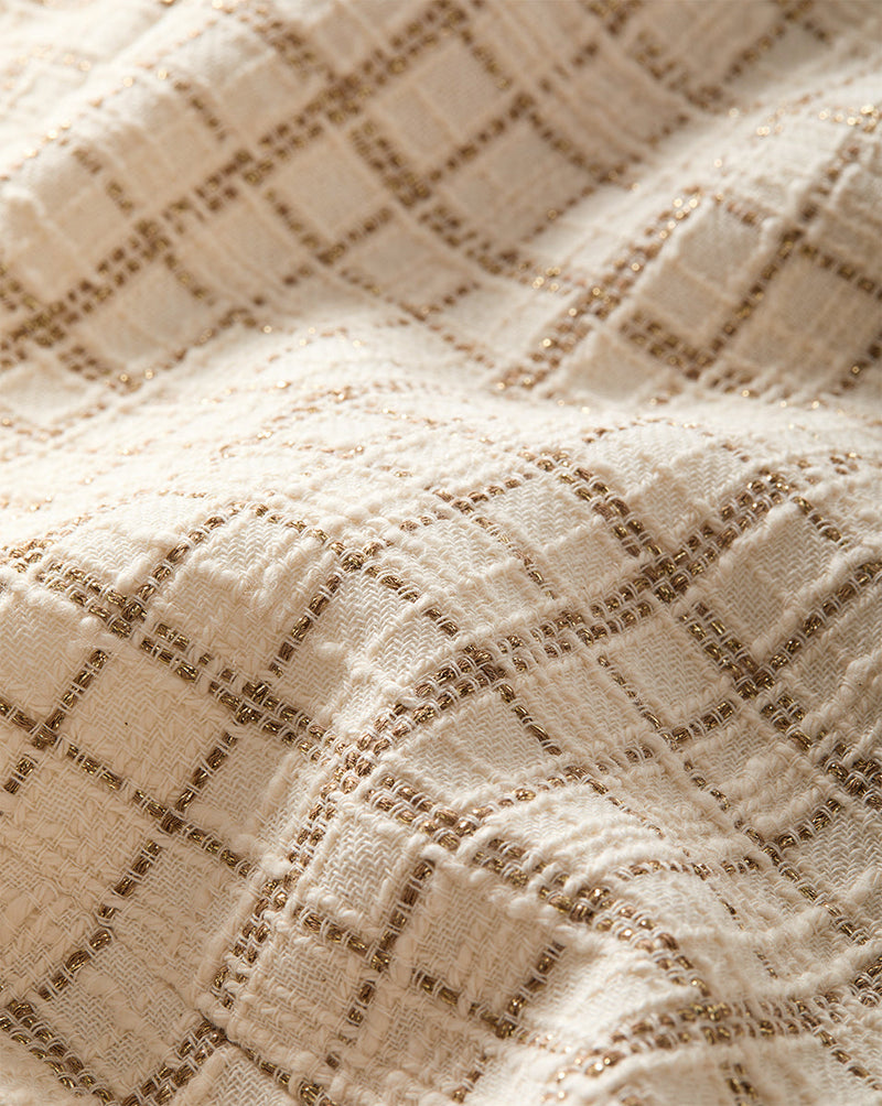 Bridgitte Metallic Tweed Dress