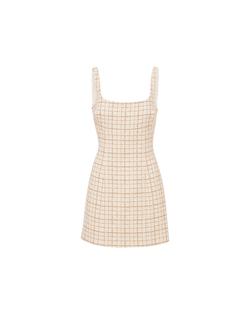 Bridgitte Metallic Tweed Dress