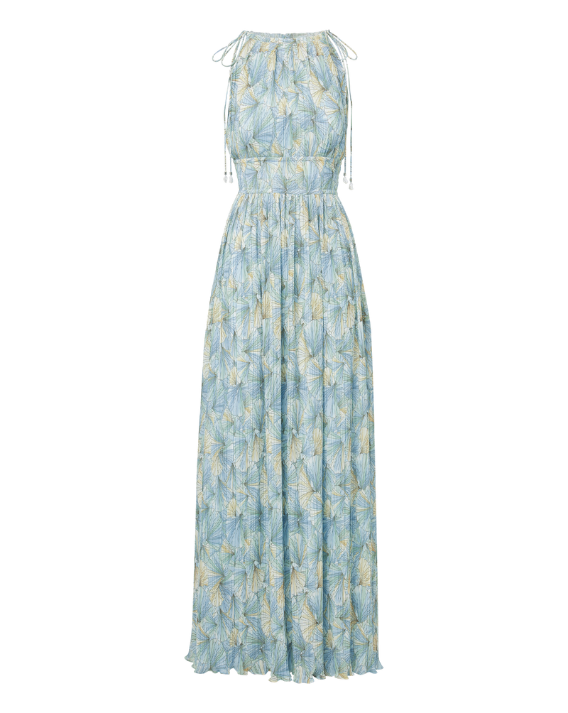 Yardley Pleated Maxi Dress