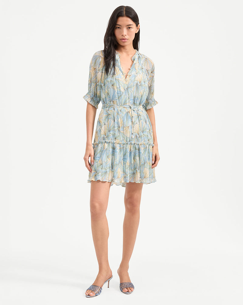 Dorrie Pleated Mini Dress