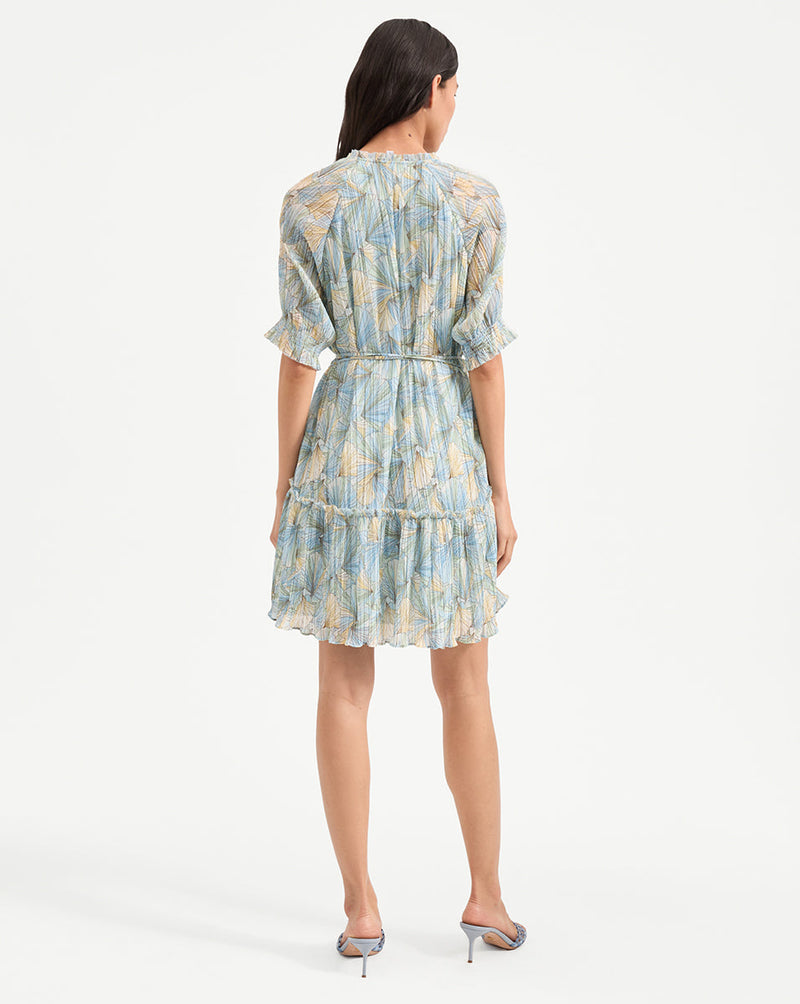 Dorrie Pleated Mini Dress