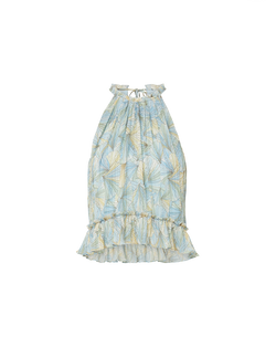 Renee Pleated Halter Top