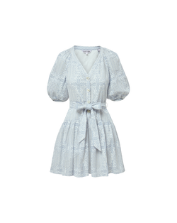 Bobbie Eyelet Mini Dress