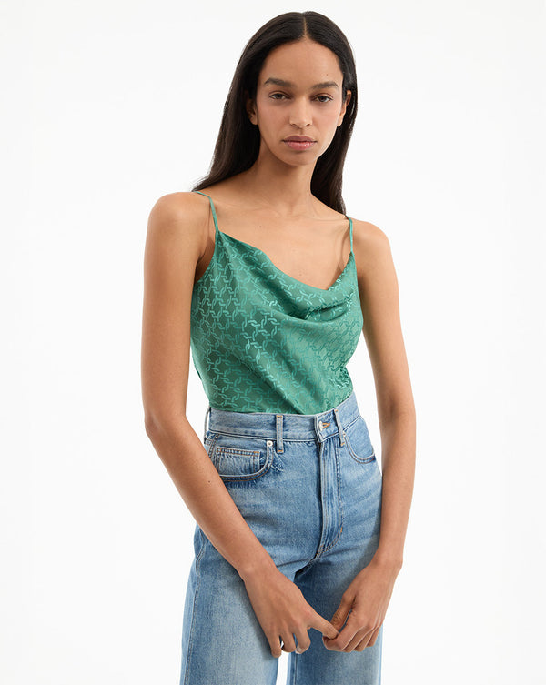 Sola Silk-Blend Tank Top