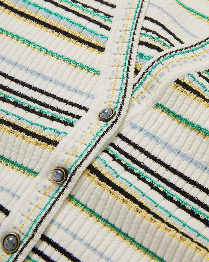 Varia Striped Cardigan
