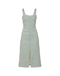 Colleen Stretch-Linen Midi Dress