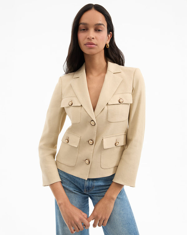 Schuyler Flap-Pocket Jacket