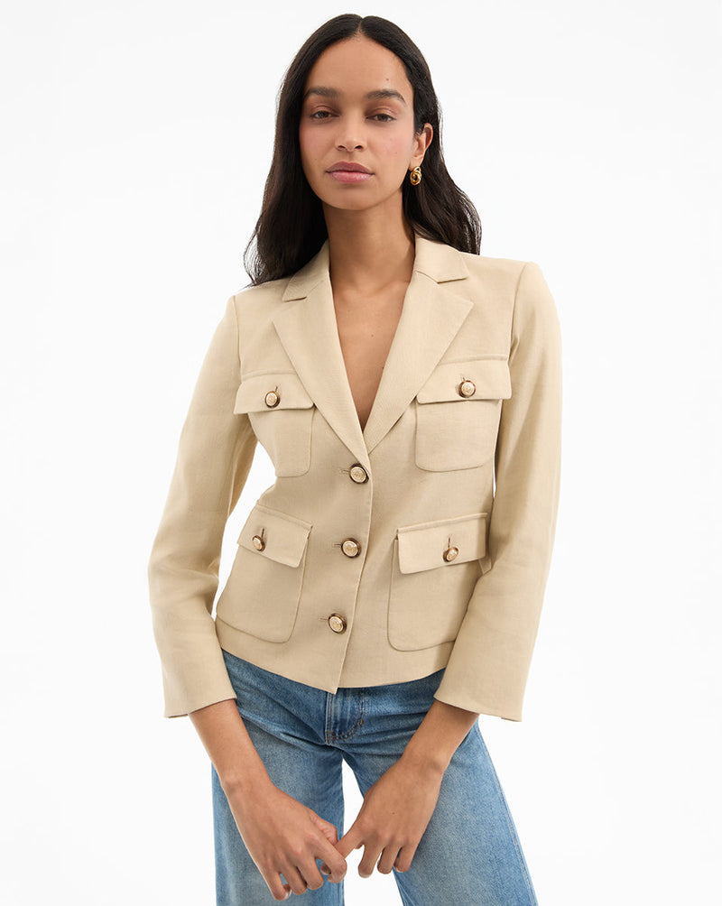 Schuyler Flap-Pocket Jacket