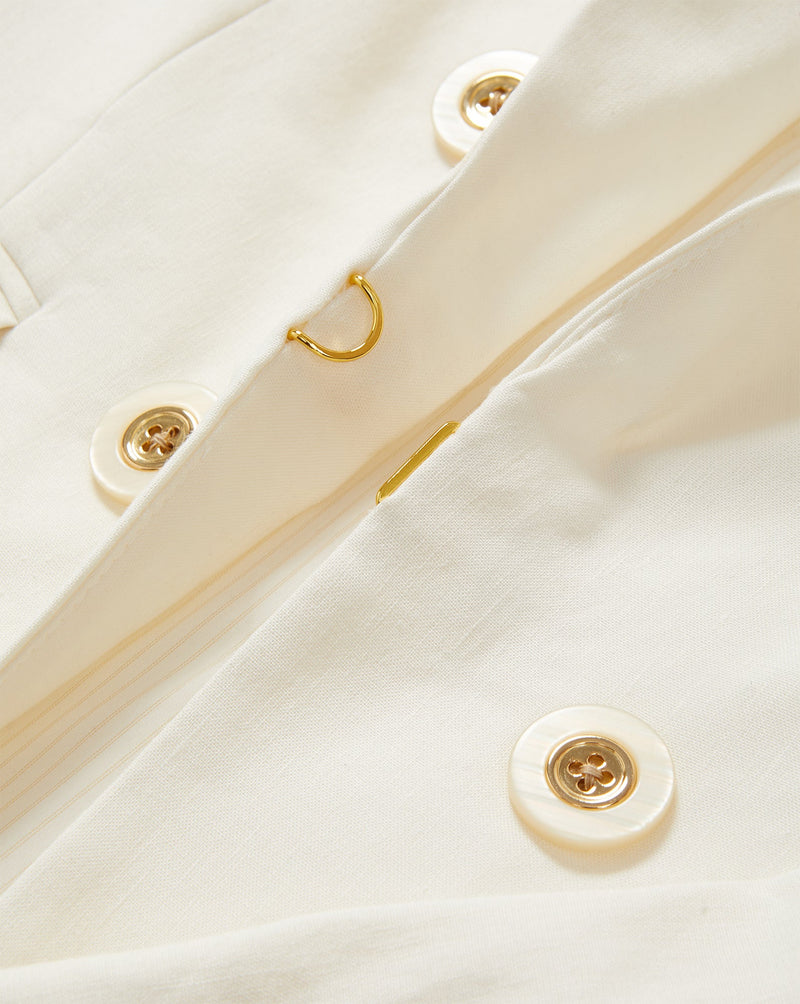 Bexley Stretch-Linen Dickey Jacekt