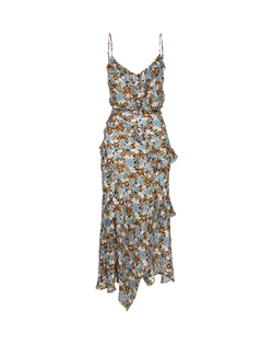 Avenel Silk Midi Dress