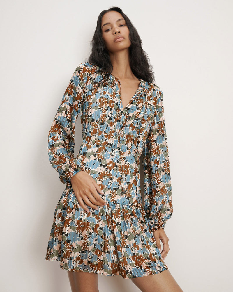 Nyjah Silk Mini Dress