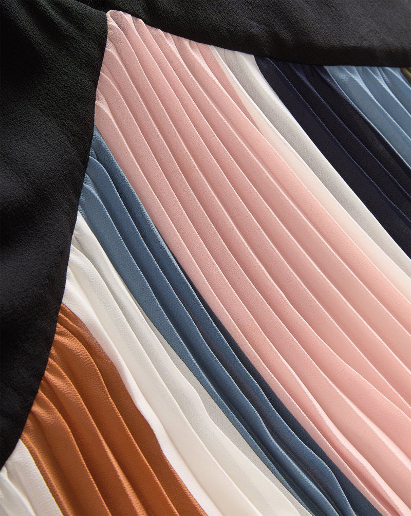 Nelly Pleated Maxi Dress