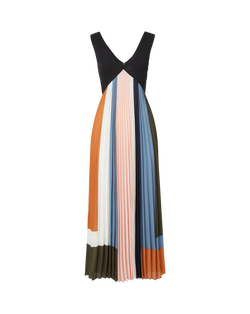 Nelly Pleated Maxi Dress