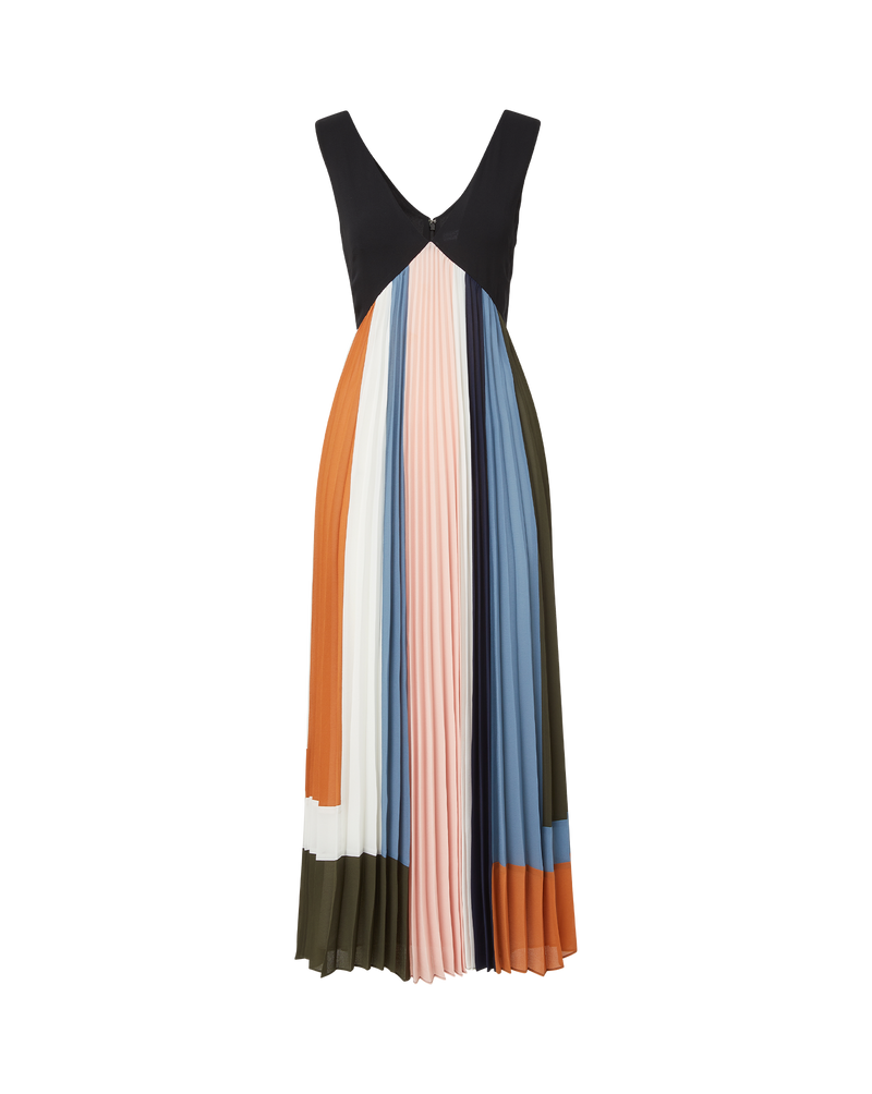 Nelly Pleated Maxi Dress