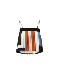 Janie Pleated Tank Top