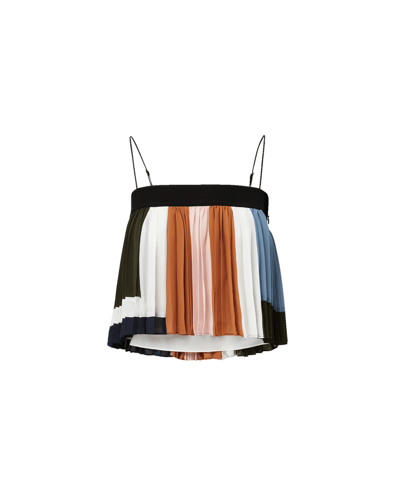 Janie Pleated Tank Top
