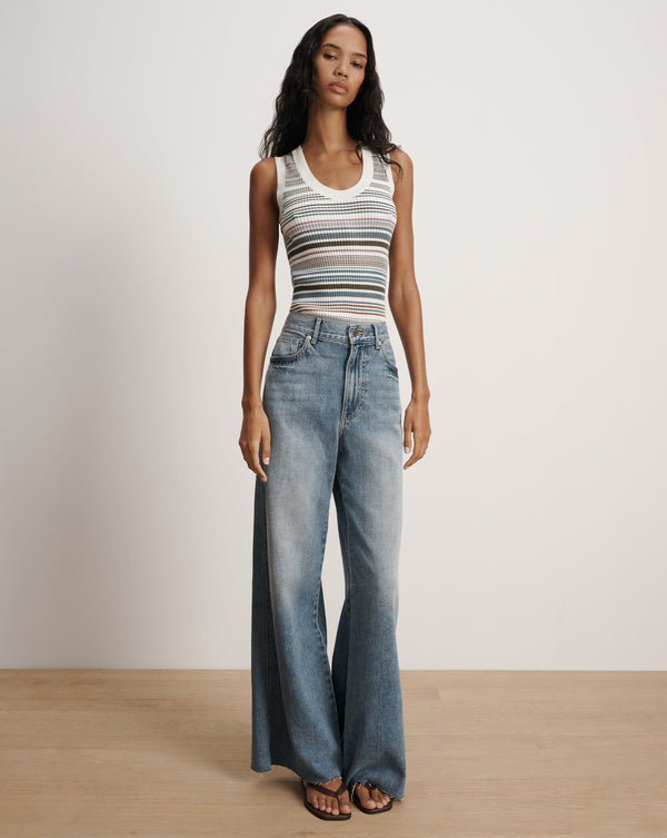 Ezinna Striped Tank Top