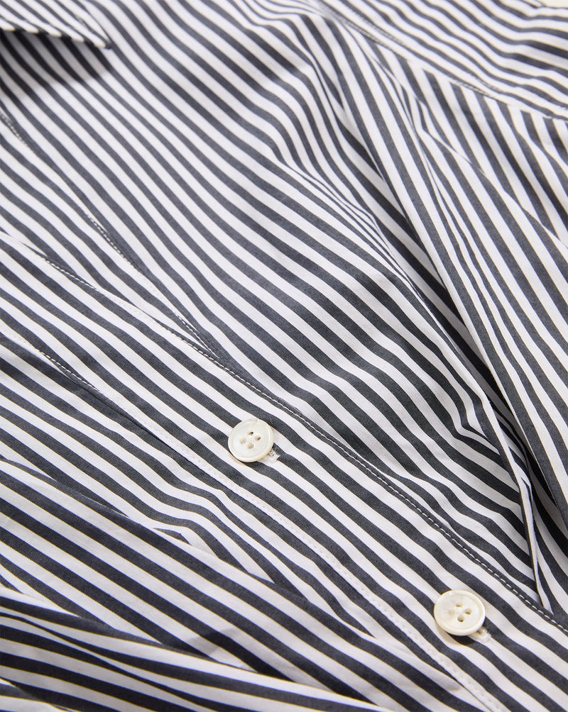 Haydon Striped Midi Shirtdress