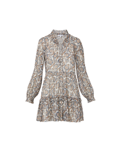 Charles Silk Mini Dress