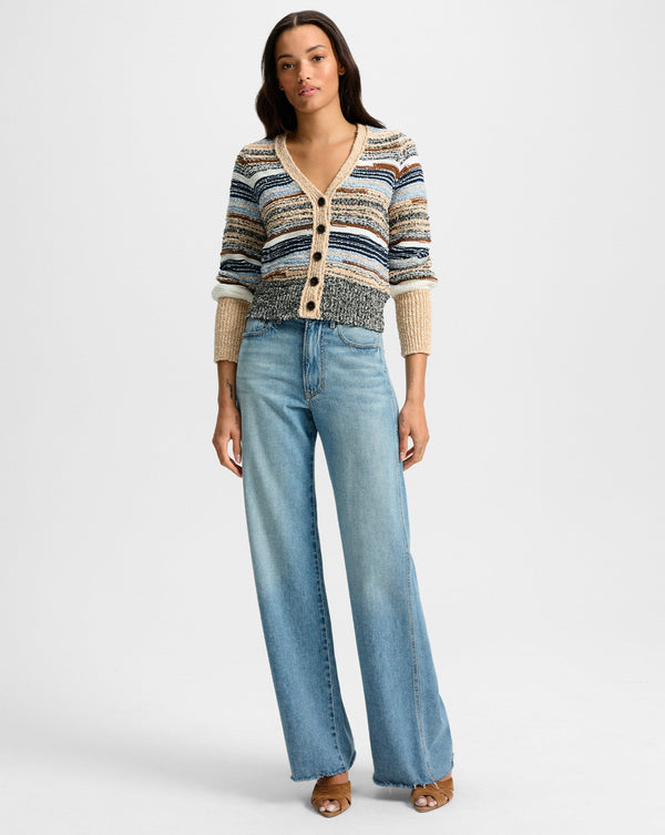 Cecily Wool-Blend Cardigan 