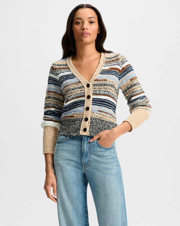 Cecily Wool-Blend Cardigan 