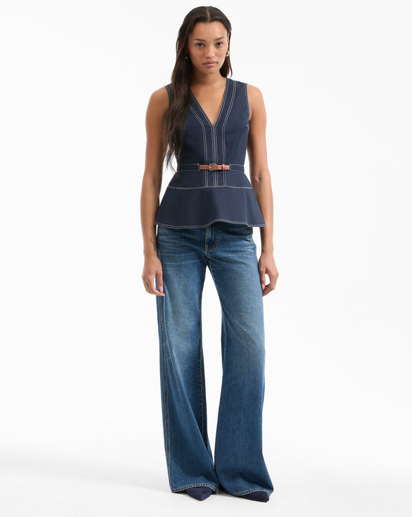 Nickleby Belted Top