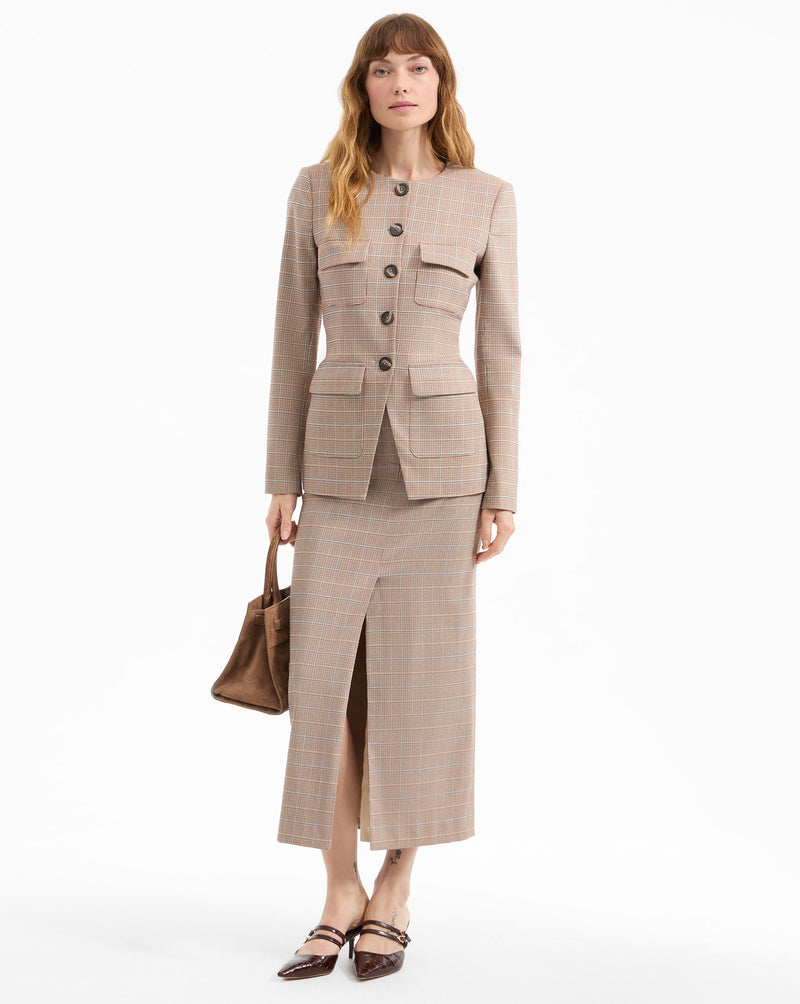 Orrin Plaid Jacket