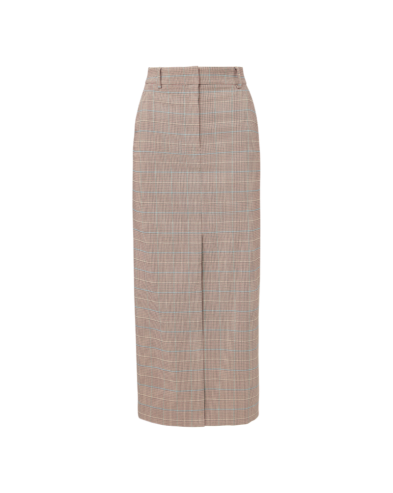 Maxine Plaid Midi Skirt