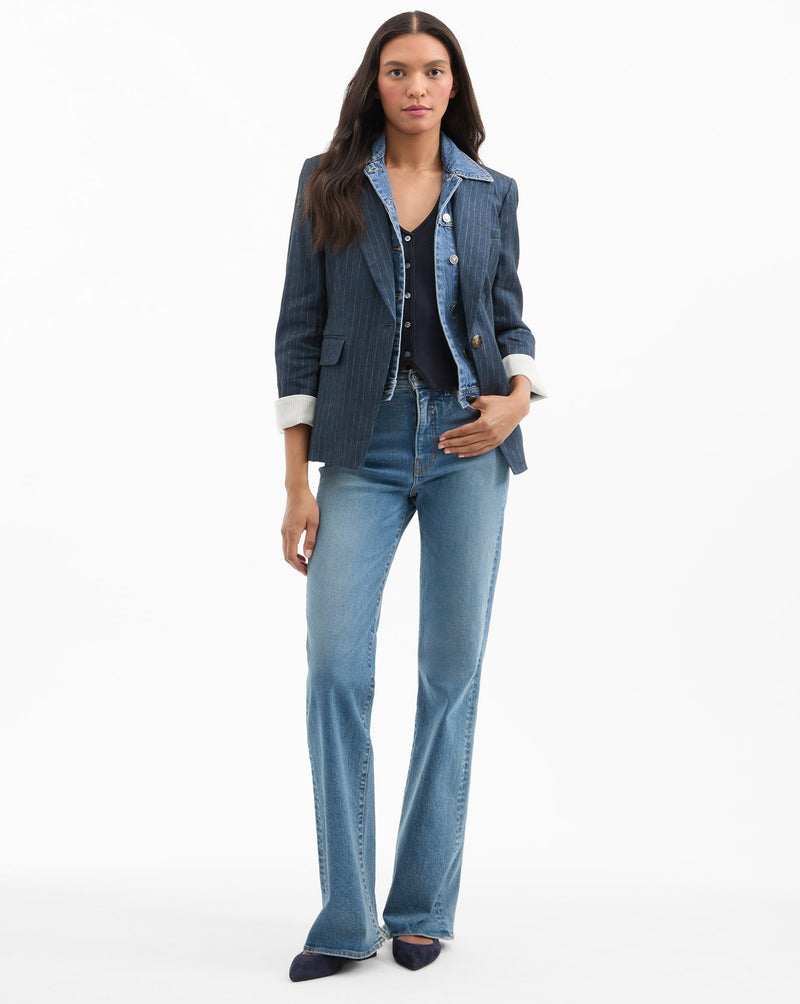 Obie Pinstripe Dickey Jacket