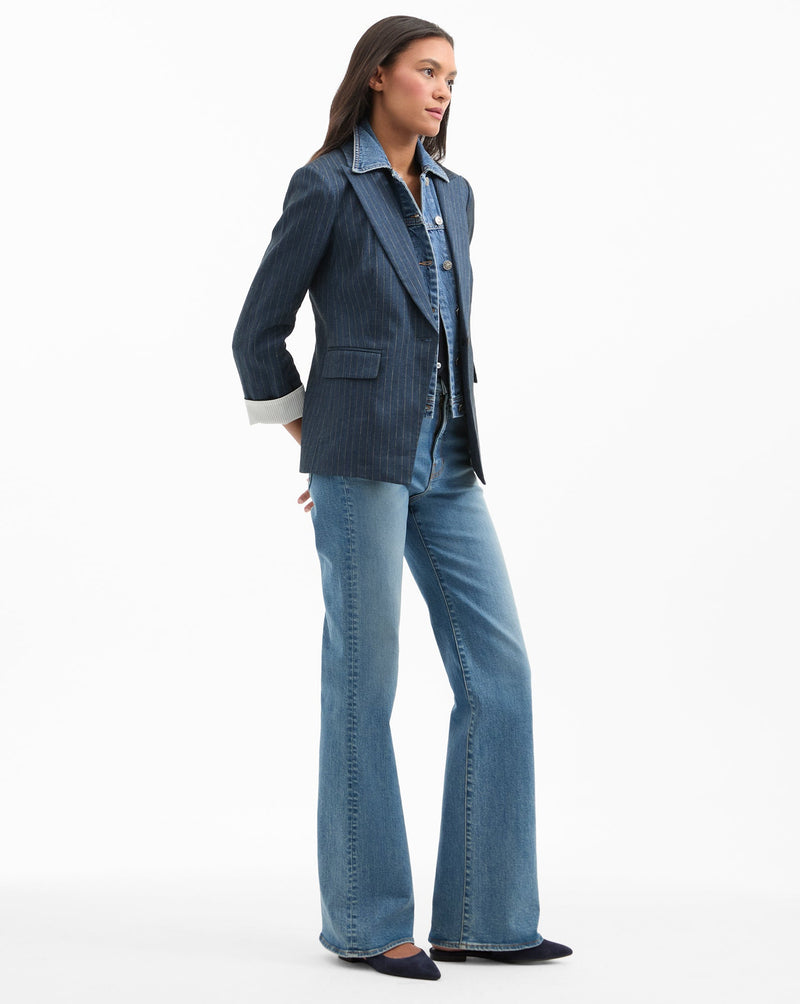 Obie Pinstripe Dickey Jacket