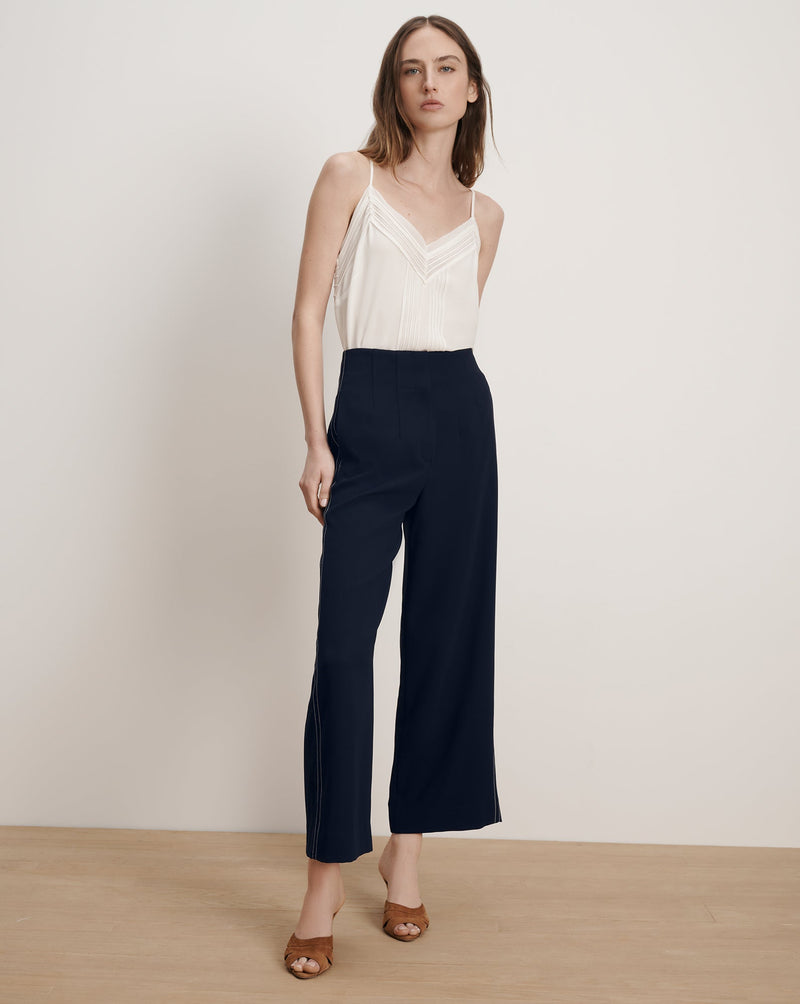 Ellin Cropped Wide-Leg Pant