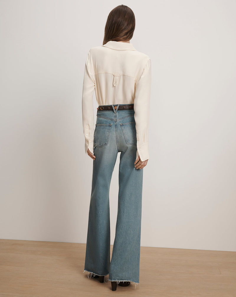 Pepper Button-Down Blouse