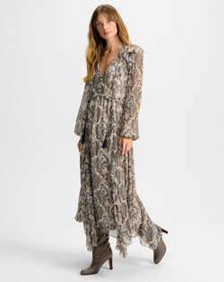 Lilith Silk Maxi Dress