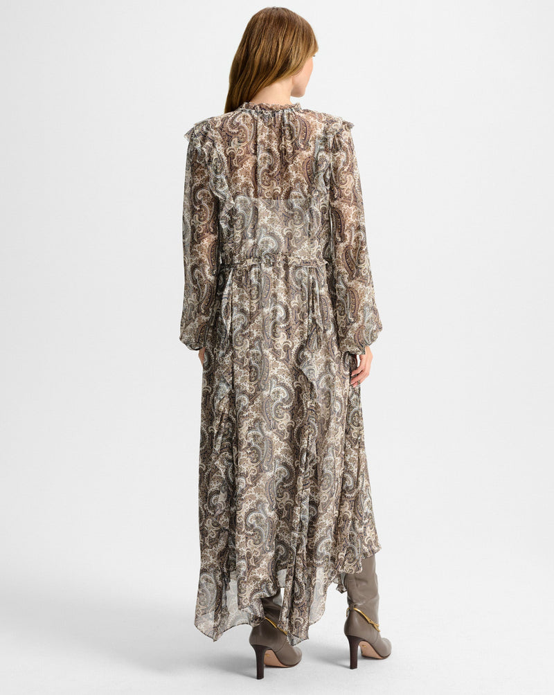 Lilith Silk Maxi Dress