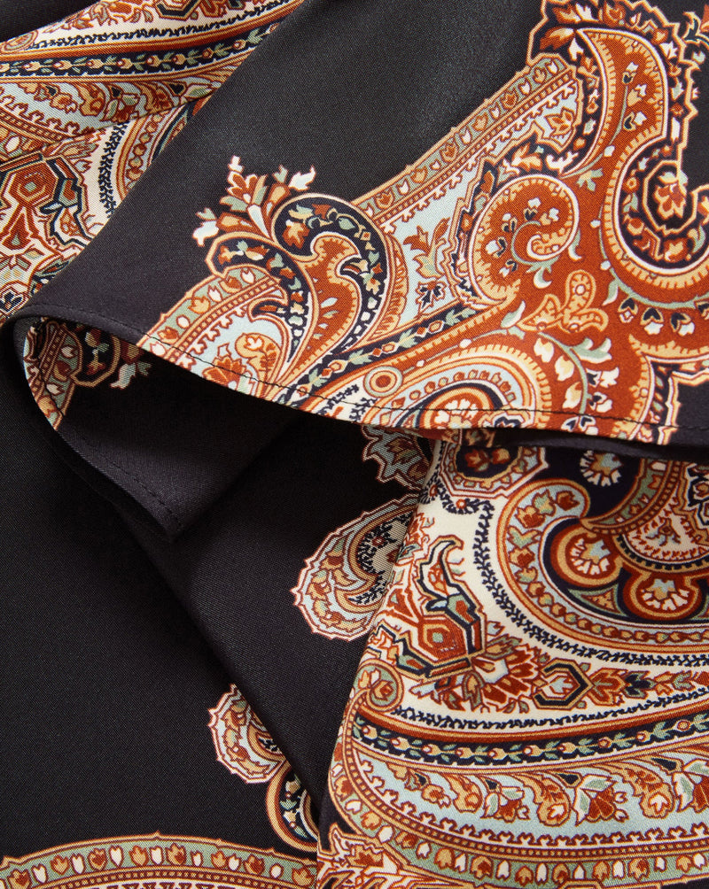 Lupita Paisley Midi Dress