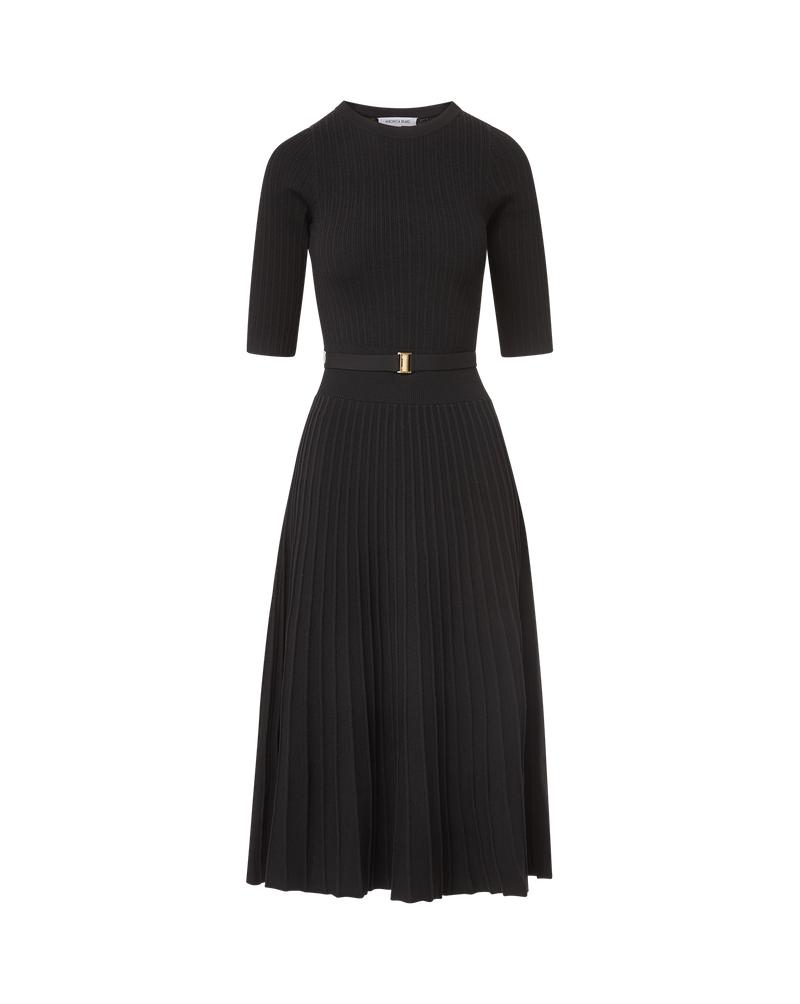 Elthea Belted Midi Dress