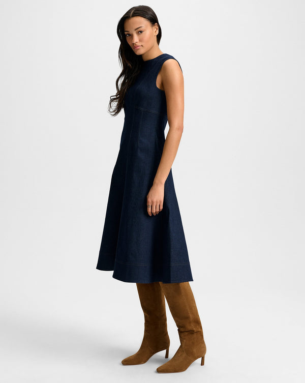 Dulce Denim Midi Dress