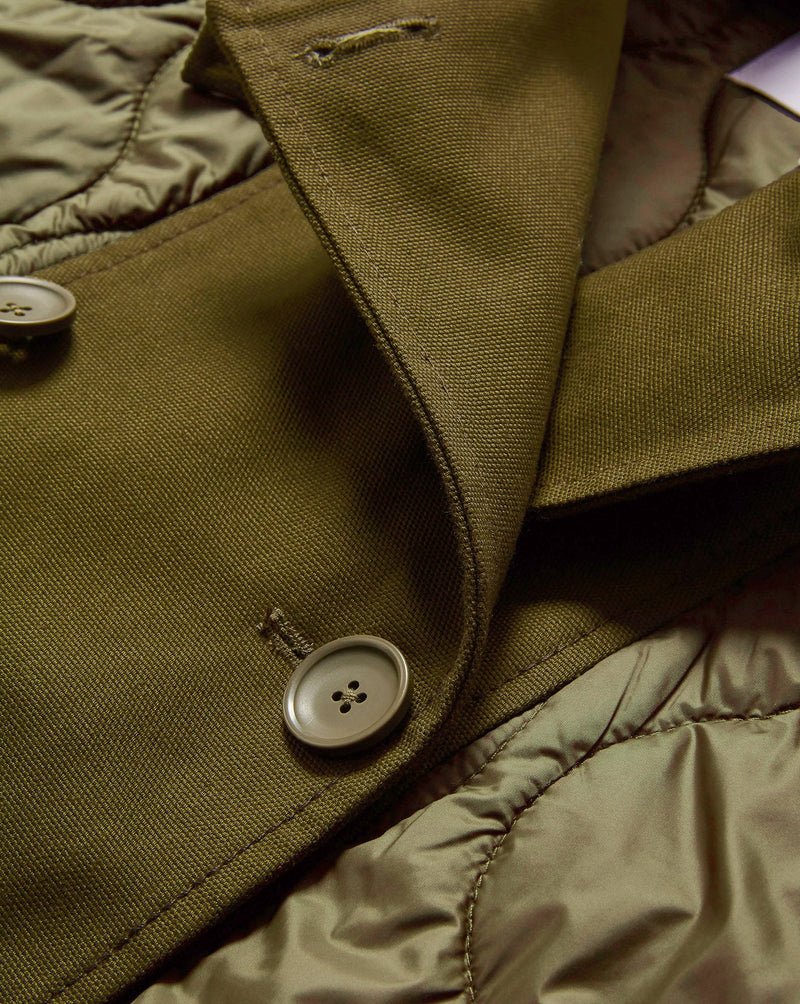 Newberry Puffer Trench Coat