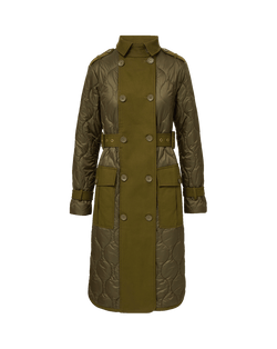 Newberry Puffer Trench Coat