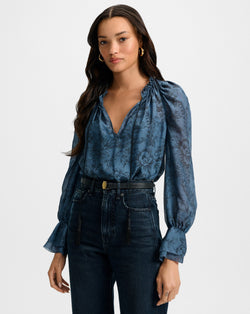 Maxime Silk Blouse