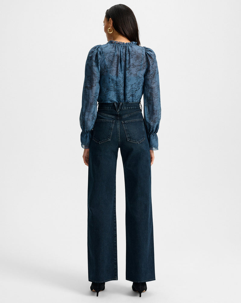 Maxime Silk Blouse