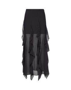 Ava Silk Maxi Skirt