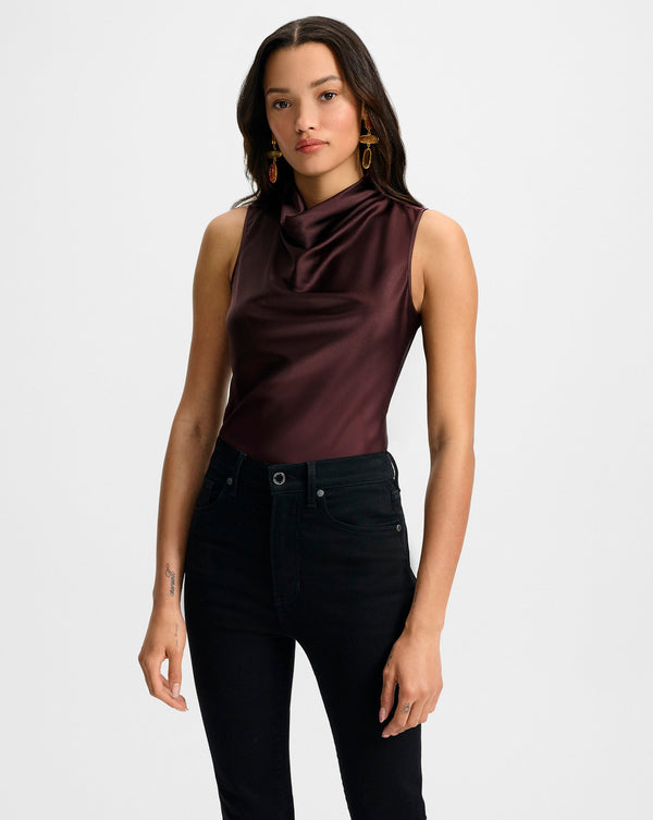 Tam Silk Sleeveless Top