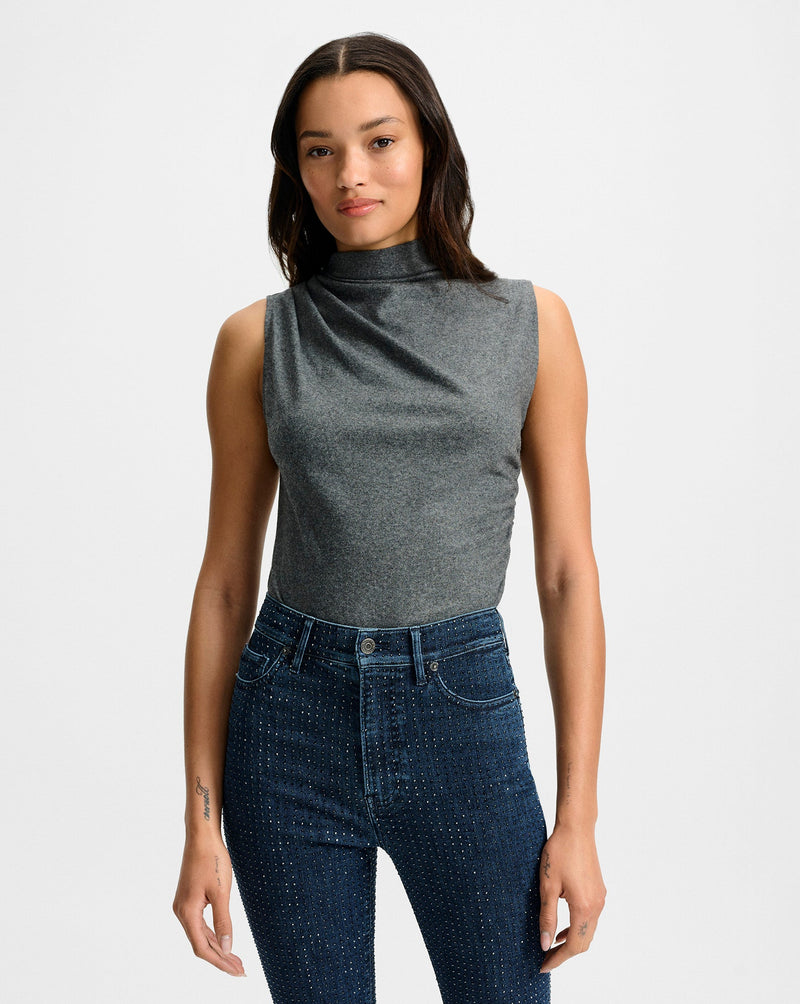 Mylie Mock-Neck Tank Top