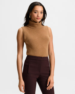 Mazzy Cashmere Sleeveless Sweater