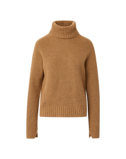 Matilda Merino Cashmere Turtleneck Sweater