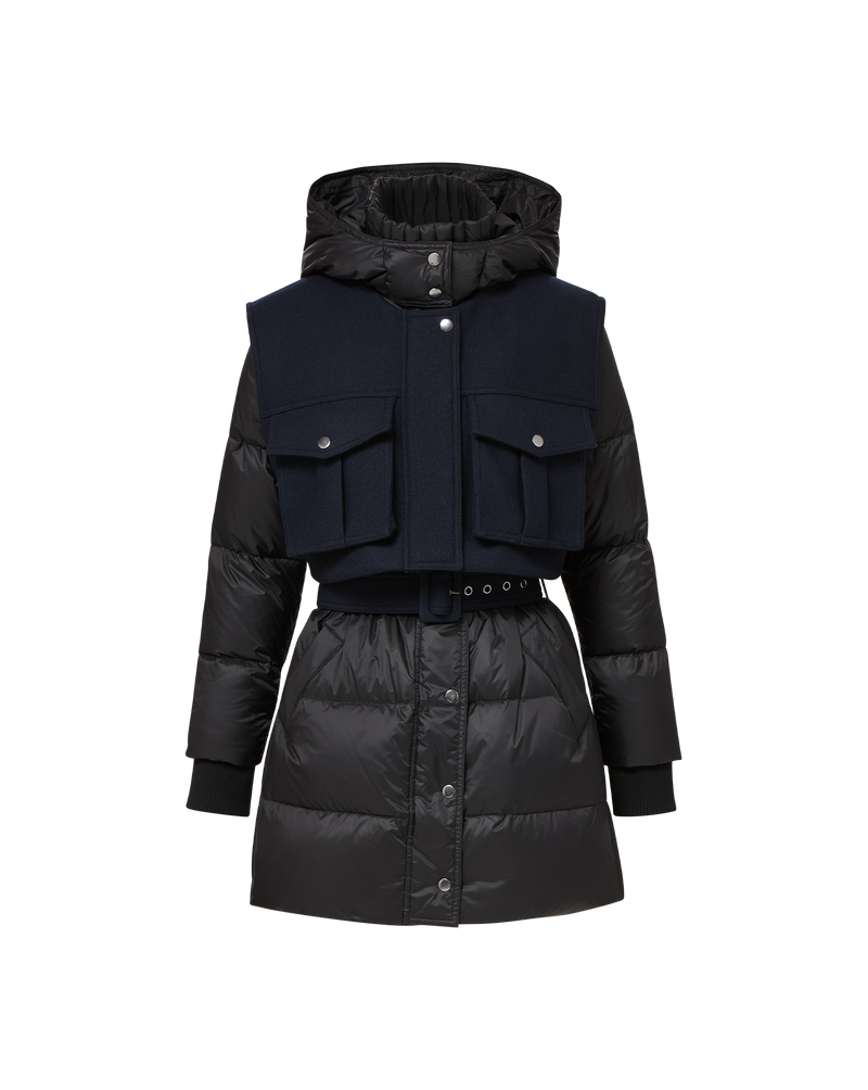 Jarvis Layered Puffer Coat