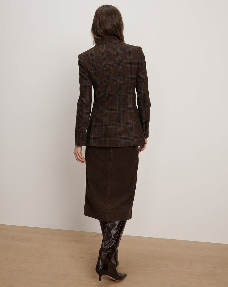 Maci Plaid Dickey Jacket